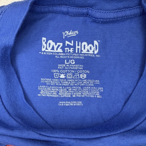 Boyz N The Hood Official Licensed Long Sleeve T-Shirt Men's Large Blue | 2024 - Picture 4 of 6